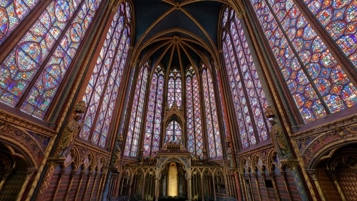 Sainte-chapelle - Paris 3D Model