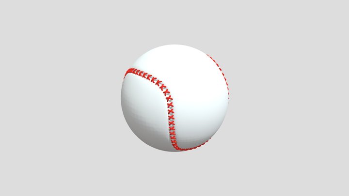 Baseball ball 3D Model