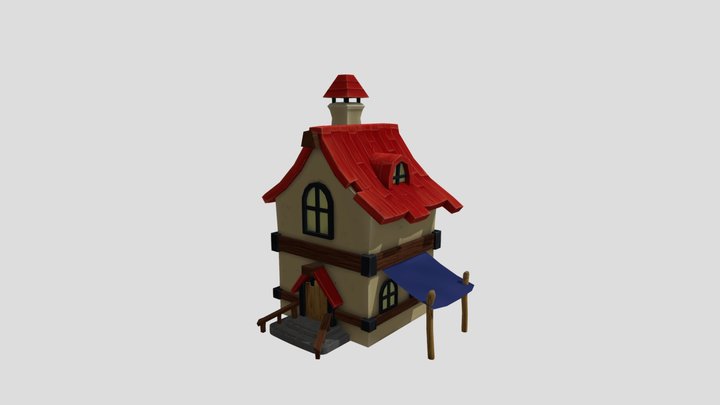 Super Chipflake Ü: Chipflake House 3D Model
