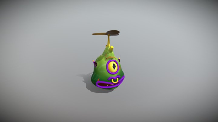 Cyclops Head 3D Model