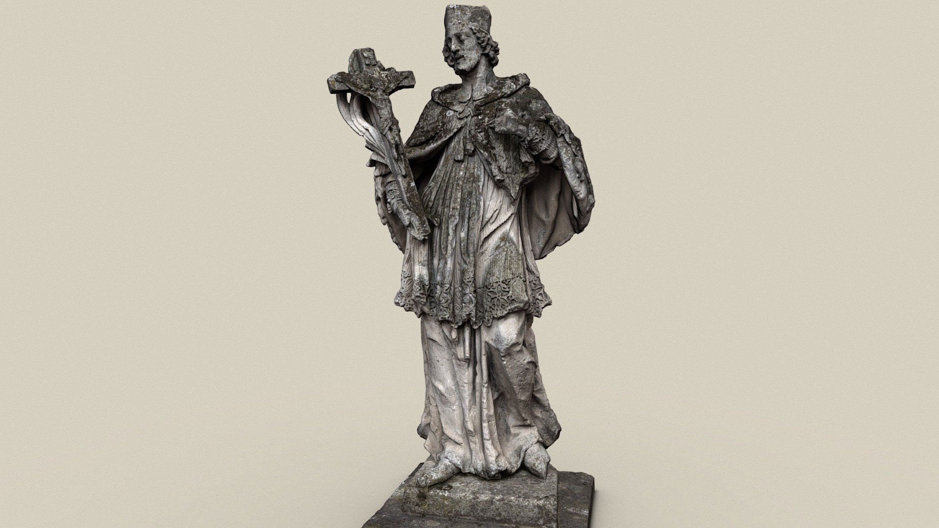 Hl. Nepomuk — Sketchfab embed 3D viewer