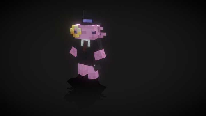 Rich Axolotl 3D Model