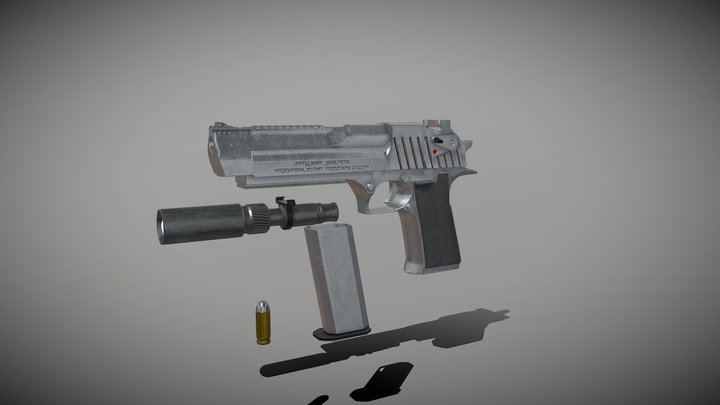 Desert Eagle 3D Model