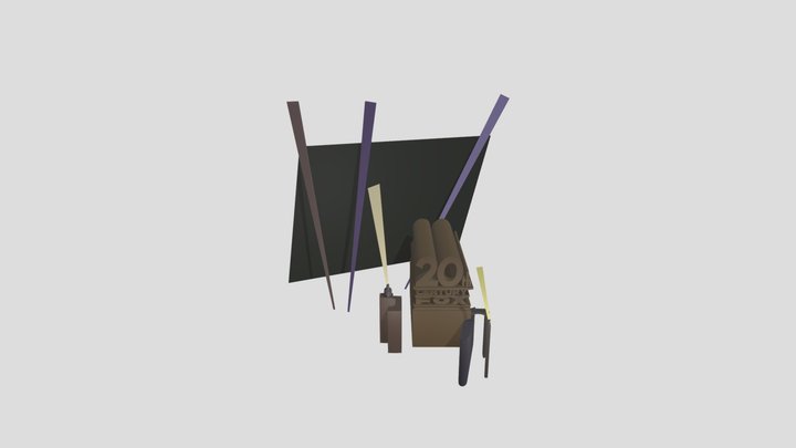 Kentucky Nuggets Logo 1985 TCF- Styled Version R – Modello 3D gratuito STL
