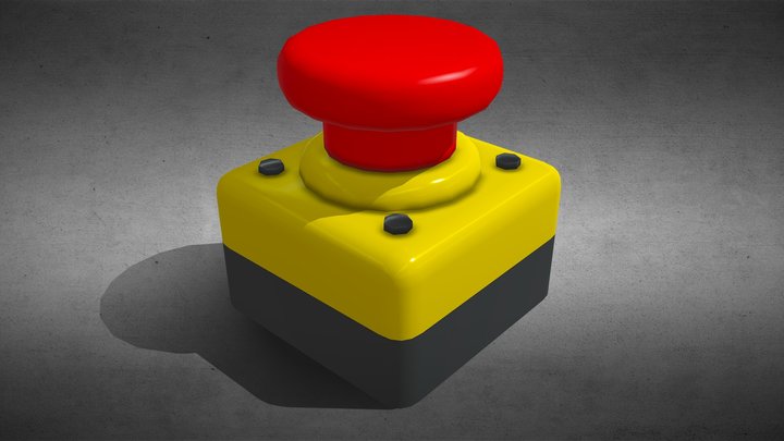 Basic Button 3D Model