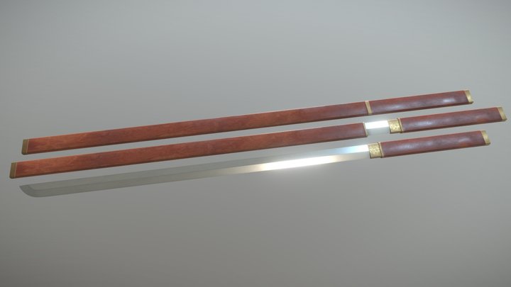Katana 3D Model