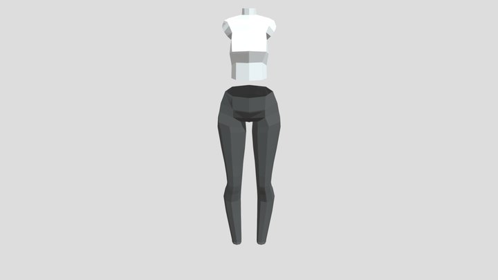 Sport Clothes 3D Model