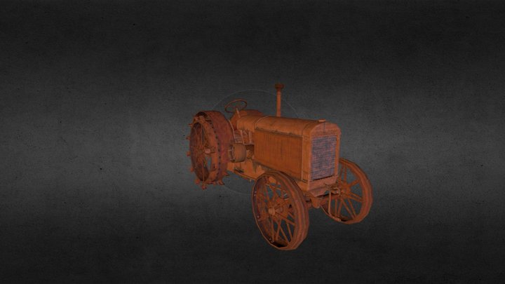 McCormick-Deering Tractor 3D Model