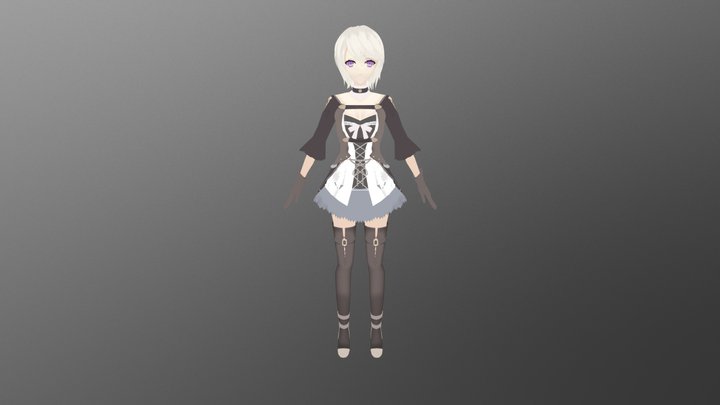 Cindy Var1.1 3D Model