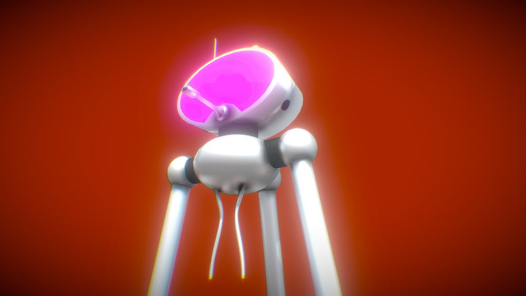 Classic Illustrated War of the Worlds Tripod