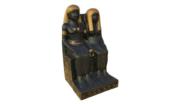 Pharaoh Statue (Photogrammetry) 3D Model