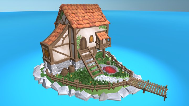 Fishing Island - Seafarer's Paradise 3D Model