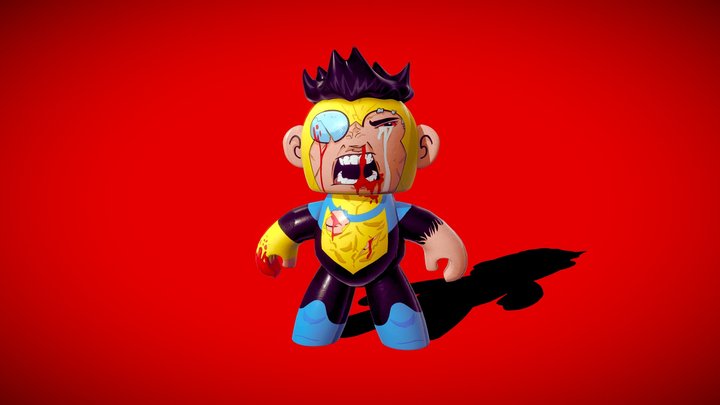 Invincible Mighty Mugg Toy 3D Model