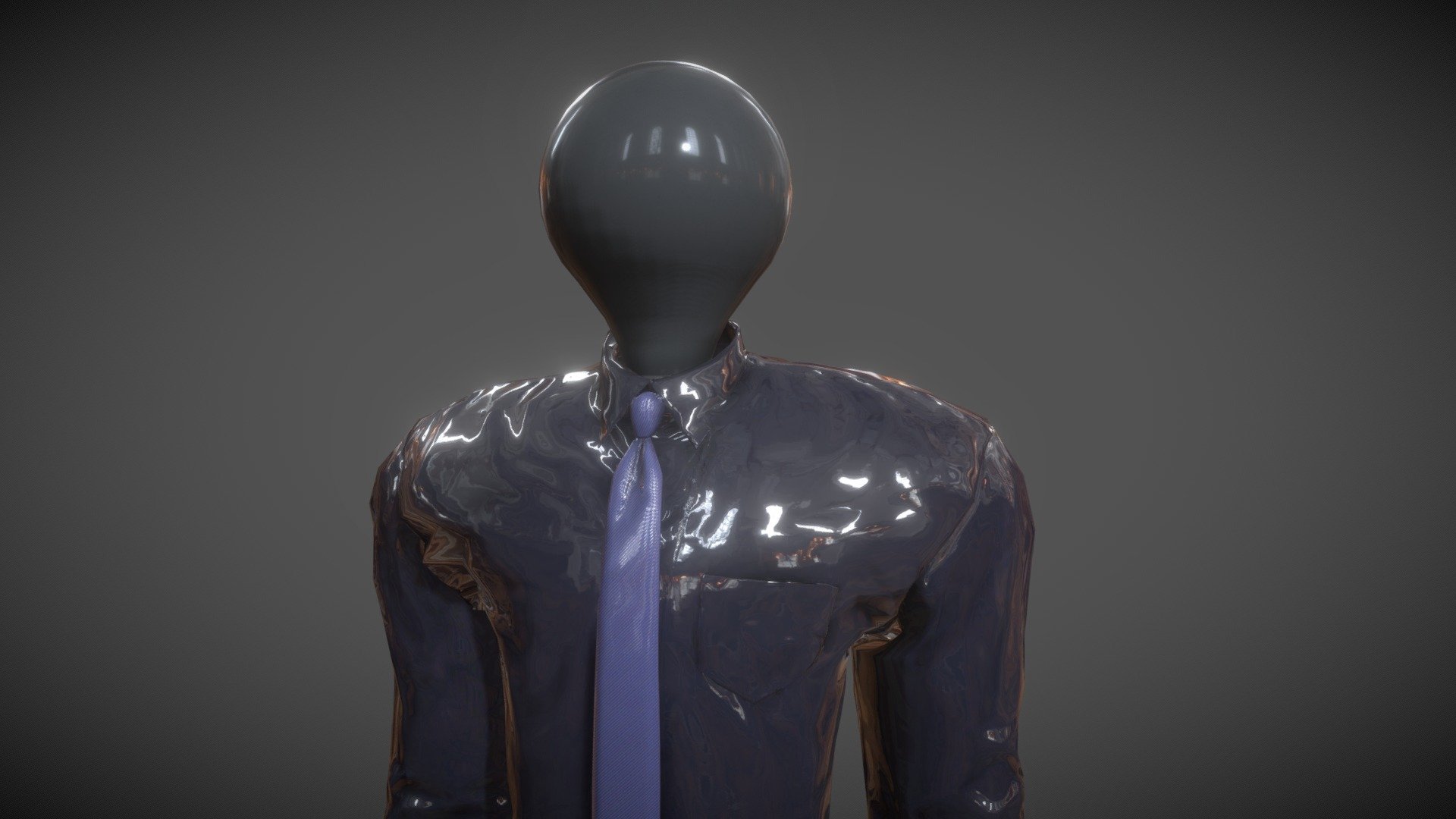 Lightbulb man - Download Free 3D model by photon (that one larry ...