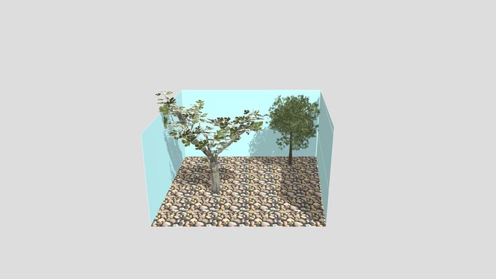 Outdoor Scene 3D Model