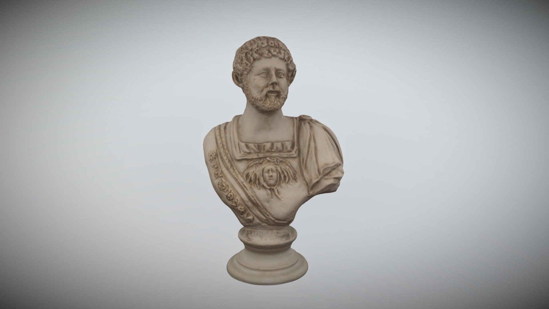 Busto del Emperador Adriano - Réplica de Itálica
