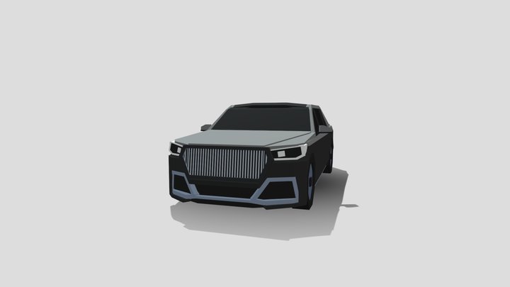 Mercedes Benz Maybach S Class 3D Model