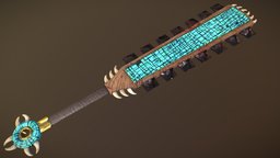 Obsidian Macuahuitl