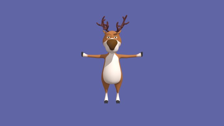 Deer 3D Model