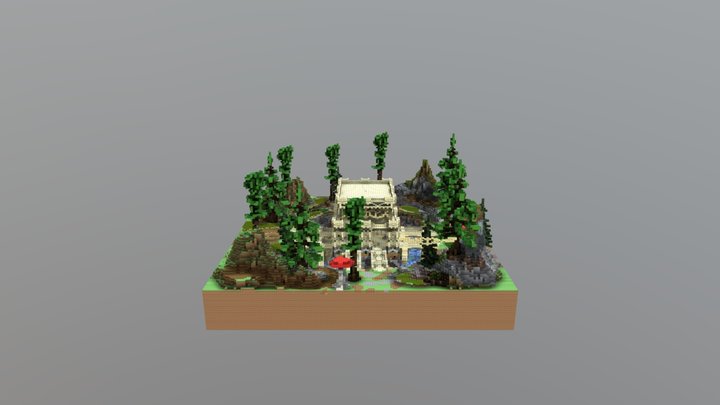 Spawn Unicraft 3D Model