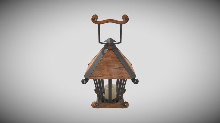 Wingsong Planes Lantern 3D Model