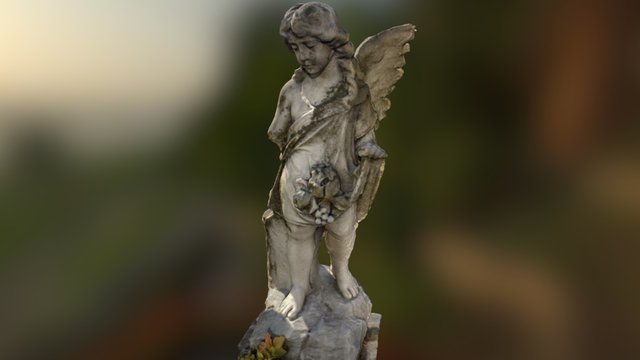 UNC Graveyard #3 (Angel) – Free 3D Model STL