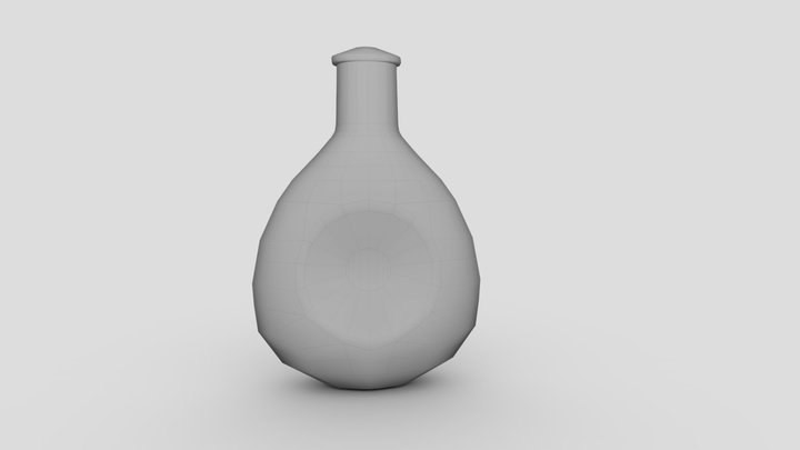 Luxury Bottle 3D Model