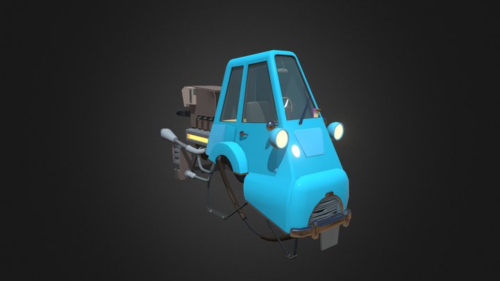 Howercar_DRAFT 3D Model
