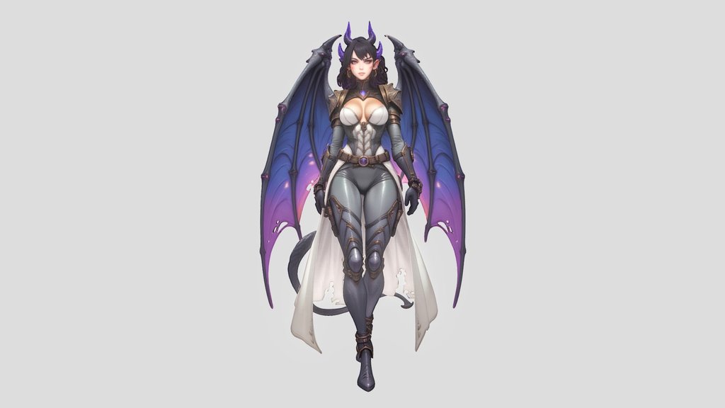 Dark Fantasy Demon Queen
