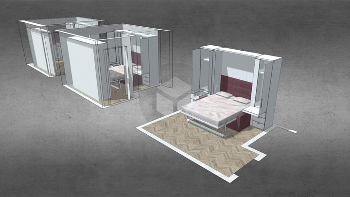 Florentina N. - dormitor 3D Model