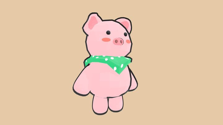 Piggy #6 3D Model
