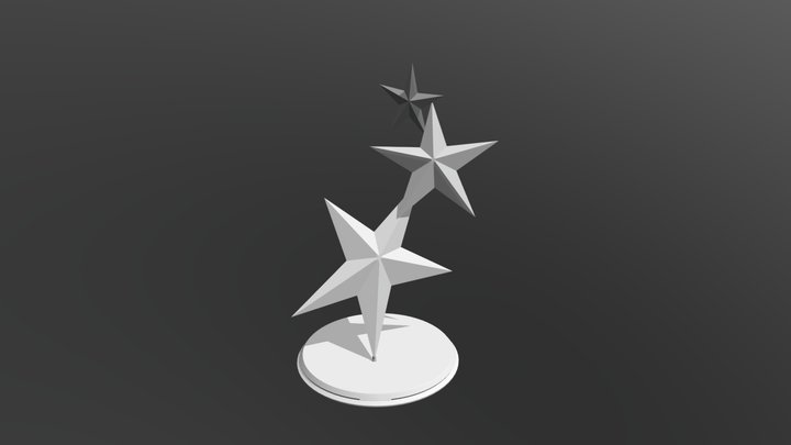 PROPS - stars award 3D Model