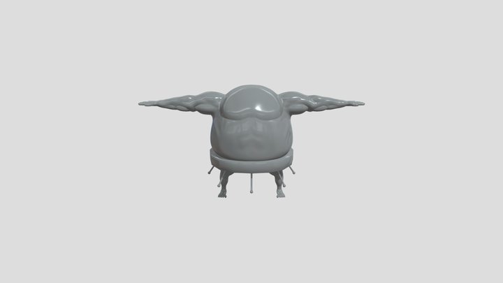 BaseAnimeCharacterfatMuscle 3D Model