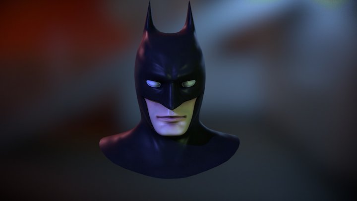 Batman Bust 3D Model