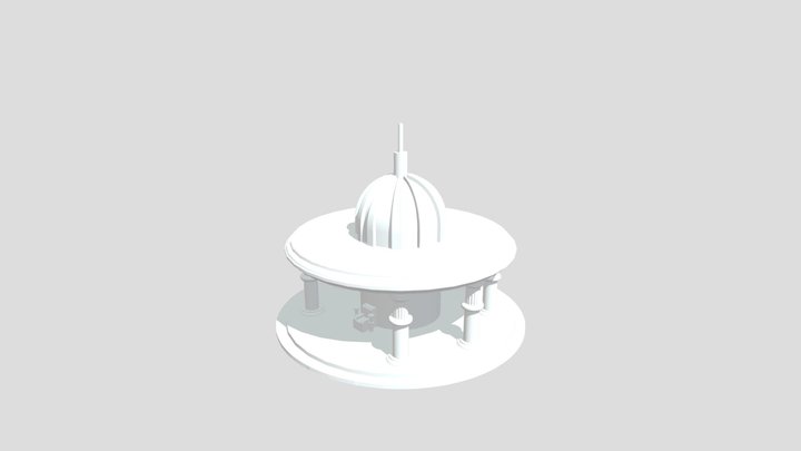 Roman-style monument 3D Model