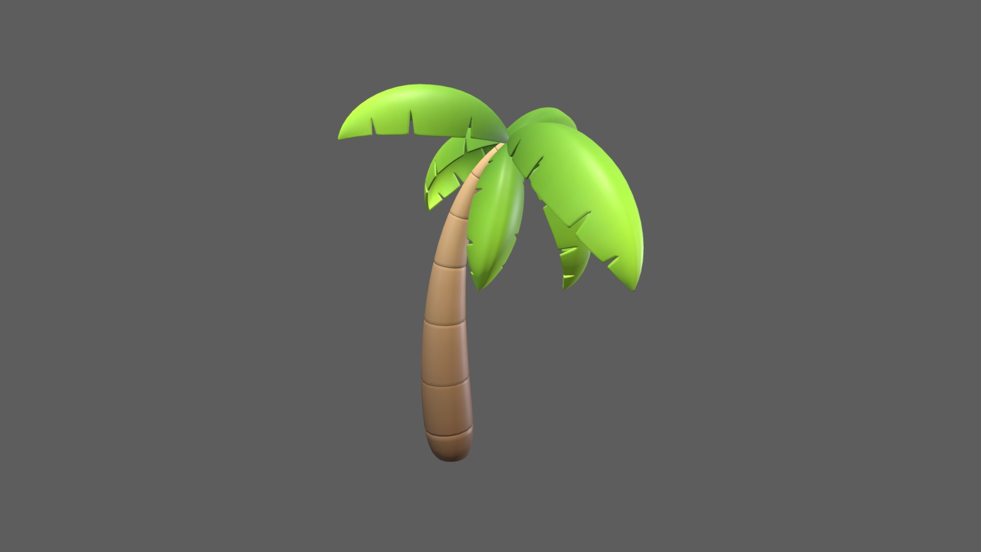 3D model Coconut Tree - This is a 3D model of the Coconut Tree. The 3D model is about a close-up of a plant.