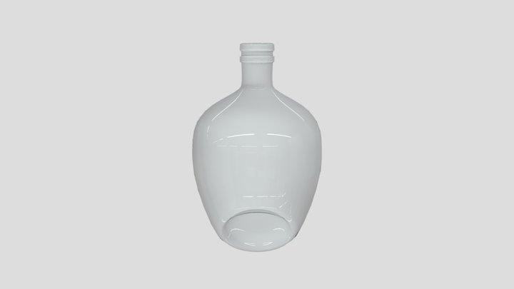 wine bottle 3D Model