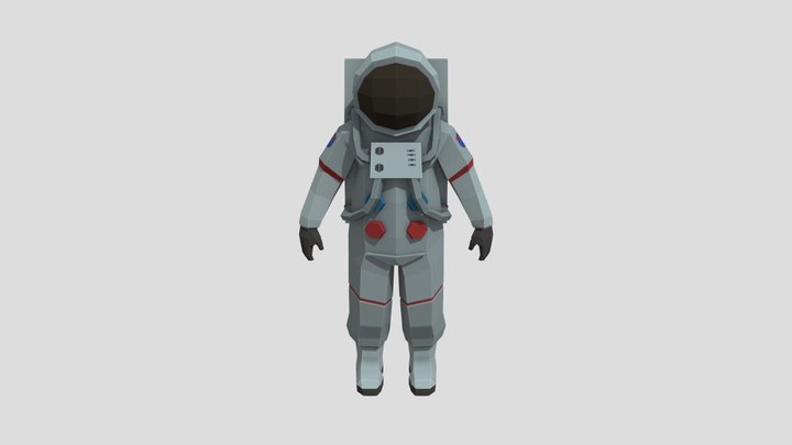 Astronaut TEST 3D Model