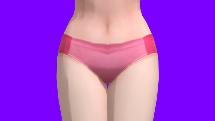 Princess_peach_swimsuit 3D Model