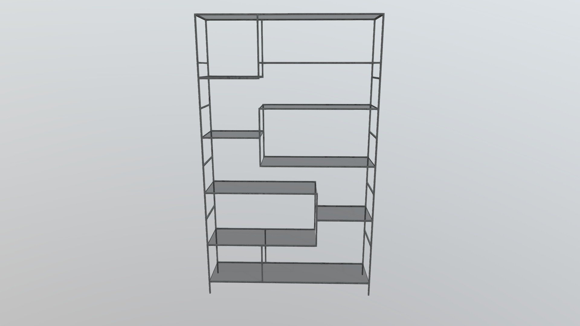 Glass Bookshelf