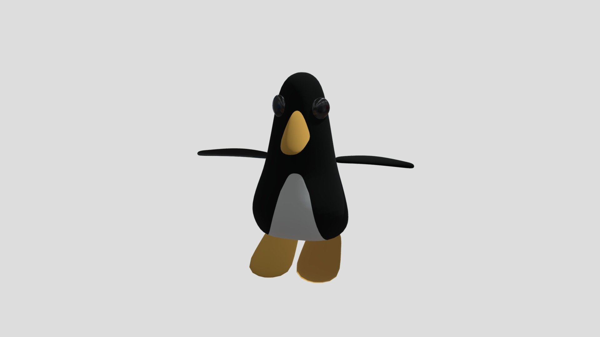 Veggie Tales Penguin 96-98 Model