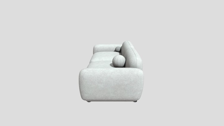 Modern Sofa 1 AK ! 3D Model