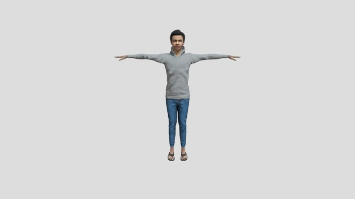 My little brother 3D Model