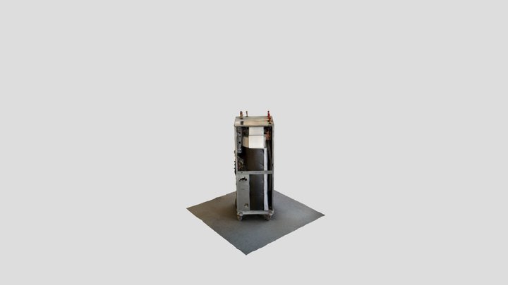 Mitsubishi heating pump 3D Model