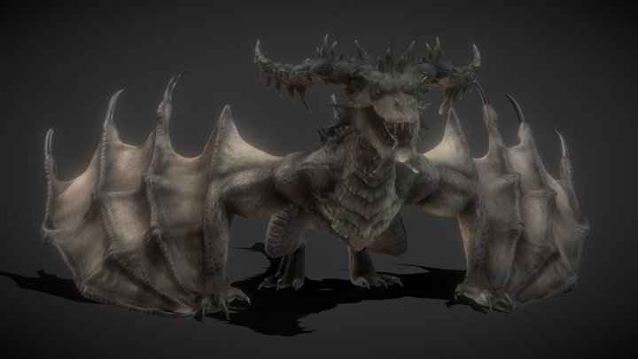 fire dragon 3D Model