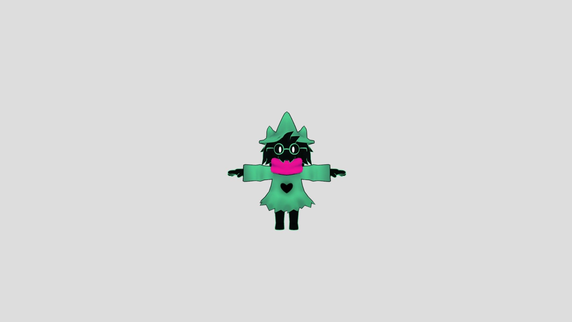 Ralsei (Hat form) - Download Free 3D model by Berdly (@mememememr ...