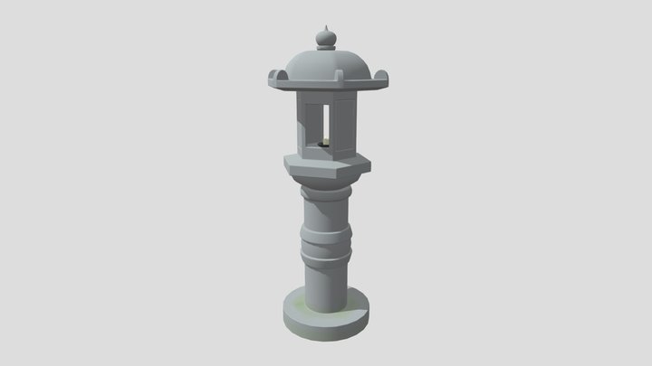 Shrine 3D Model