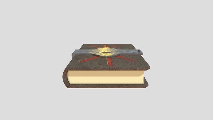 Spell Book GameArtFal2020 3D Model