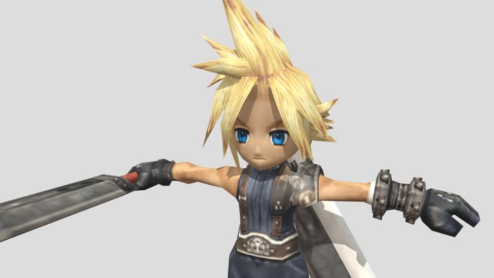 Cloud - Itadaki Street Special – Modelo 3D gratuito STL