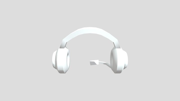 Headphones chicken gun 3D Model